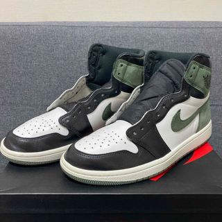 ナイキ(NIKE)のAIR JORDAN 1 OG RETRO HIGH CLAY GREEN(スニーカー)