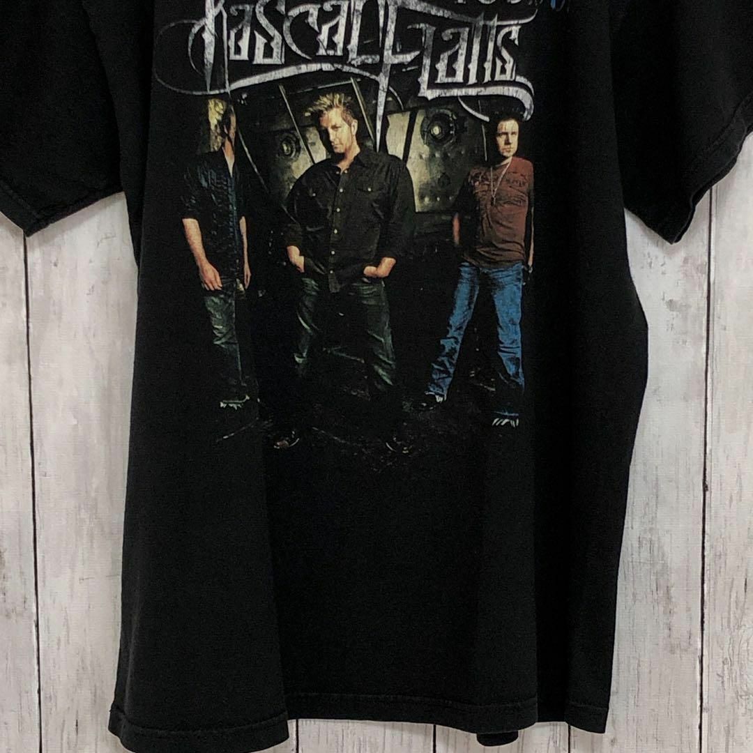 MUSIC TEE(ミュージックティー)のバンＴ　ラスカルフラッツ　RASCALFLATTS　サイズＭ　ツアーＴメンズ古着 メンズのトップス(Tシャツ/カットソー(半袖/袖なし))の商品写真