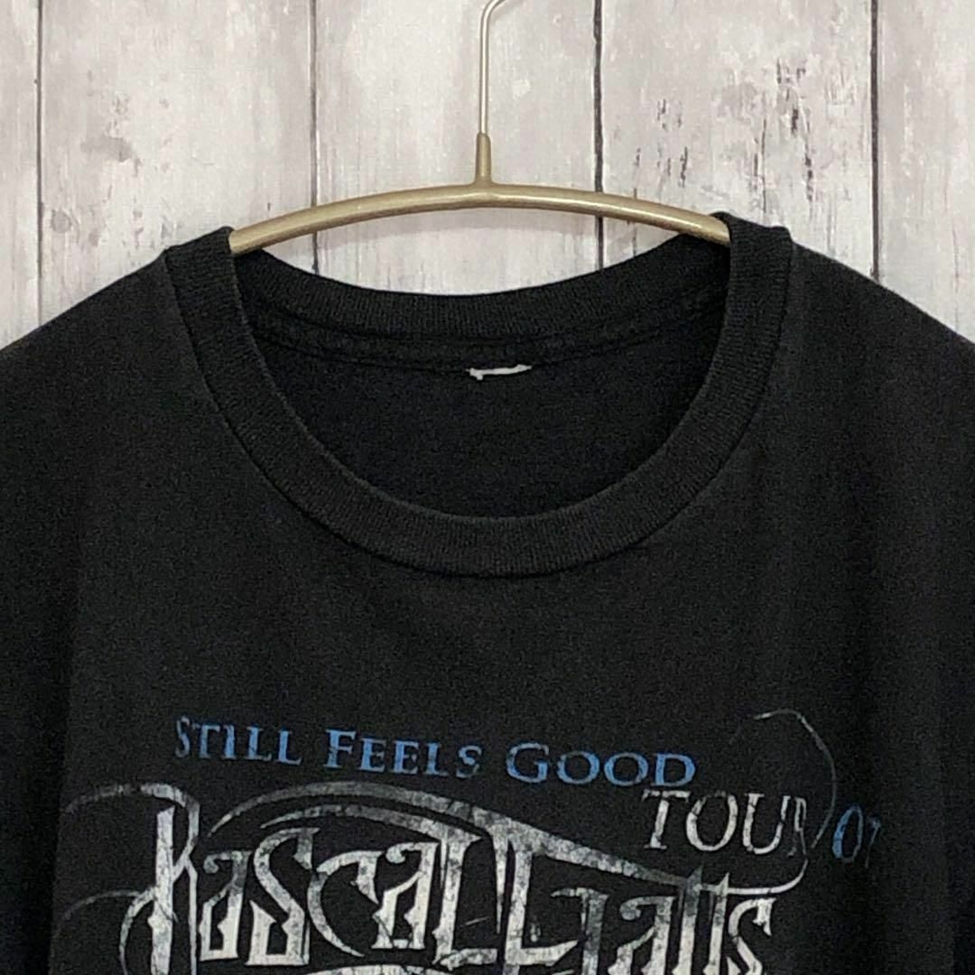 MUSIC TEE(ミュージックティー)のバンＴ　ラスカルフラッツ　RASCALFLATTS　サイズＭ　ツアーＴメンズ古着 メンズのトップス(Tシャツ/カットソー(半袖/袖なし))の商品写真