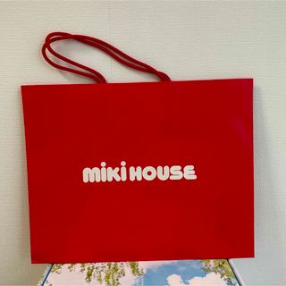 ミキハウス(mikihouse)の★美品　ミキハウス　ショッパー　小　紙袋(ショップ袋)