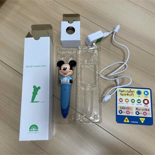 ディズニー(Disney)の極美品　最新ミッキー　マジックペン　DWE(知育玩具)