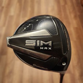 テーラーメイド(TaylorMade)のテーラーメイド SIM MAX ドライバー 純正シャフトSR(クラブ)