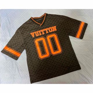 LOUIS VUITTON モノグラムスポーティVネックTシャツ メンズ 