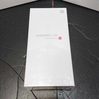 シャオミ(Xiaomi)の未開封品 Xiaomi 13t グローバル版 メドウグリーン(スマートフォン本体)