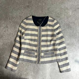 マックスマーラ(Max Mara)のMaxMara WEEKEND ジャケット 32 春 夏 ベージュ(ノーカラージャケット)