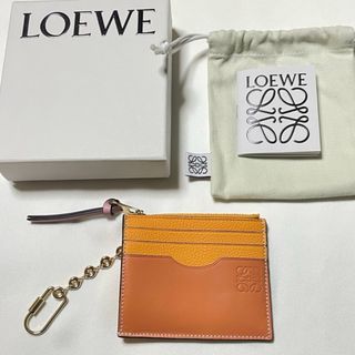 ロエベ(LOEWE)の☆LOEWE☆ロエベ  スクエア コインカードホルダー チェーン☆美品(コインケース)