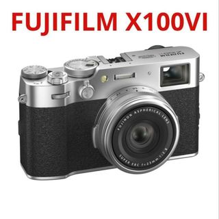 フジフイルム(富士フイルム)の新品未開封  FUJIFILMX100VI  シルバー(コンパクトデジタルカメラ)