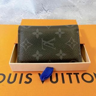 ルイヴィトン(LOUIS VUITTON)のLOUISVUITTON モノグラム エクリプス ドゥポッシュ カードケース(名刺入れ/定期入れ)