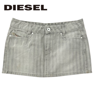 ディーゼル(DIESEL)の【最終値下げ】 DIESEL ディーゼル 美品 古着 レディース スカート XS(ミニスカート)