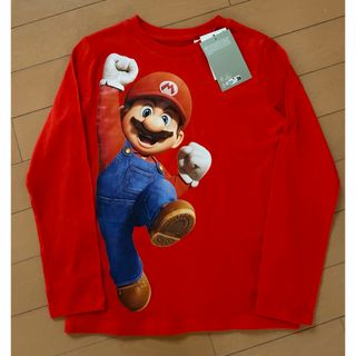 エイチアンドエム(H&M)のスーパーマリオ マリオ ロンT 122 / 128(Tシャツ/カットソー)