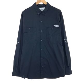 コロンビア(Columbia)の古着 コロンビア Columbia PFG ボタンダウン 長袖 フィッシングシャツ メンズXL /eaa445096(シャツ)