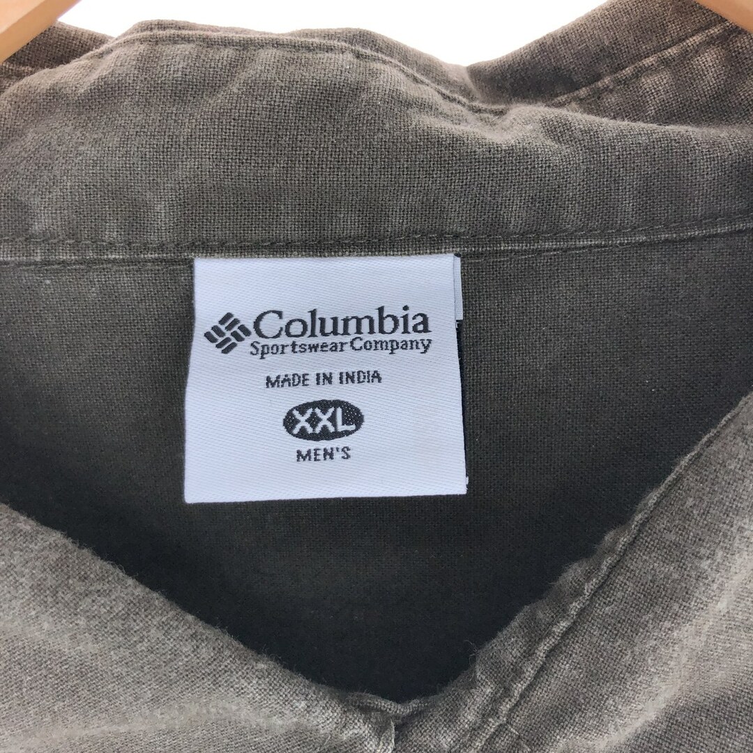 Columbia(コロンビア)の古着 コロンビア Columbia 長袖 ハンティングシャツ メンズXXL /eaa441401 メンズのトップス(シャツ)の商品写真