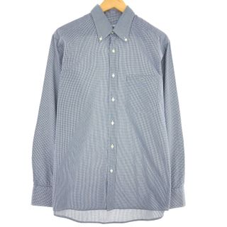 ラコステ(LACOSTE)の古着 ラコステ LACOSTE ギンガムチェック 長袖 ボタンダウンチェックシャツ メンズL /eaa441877(シャツ)