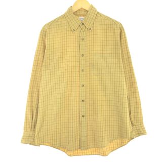 ブルックスブラザース(Brooks Brothers)の古着 ブルックスブラザーズ Brooks Brothers Est.1818 長袖 ライトネルチェックシャツ メンズM /eaa445085(シャツ)