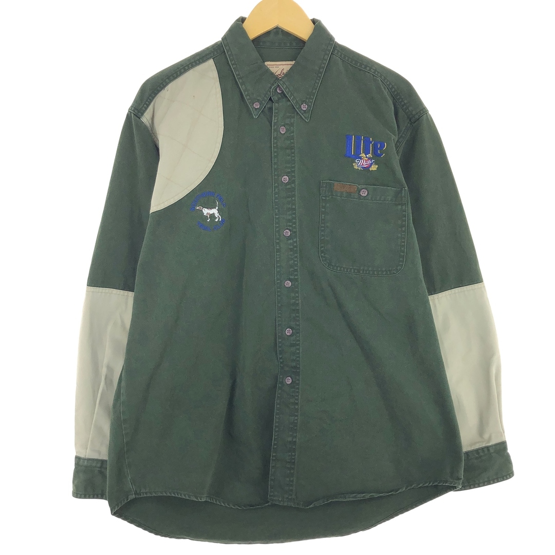 WOOLRICH(ウールリッチ)の古着 00~90年代 ウールリッチ WOOLRICH ボタンダウン 長袖 ハンティングシャツ メンズL ヴィンテージ /eaa441404 メンズのトップス(シャツ)の商品写真