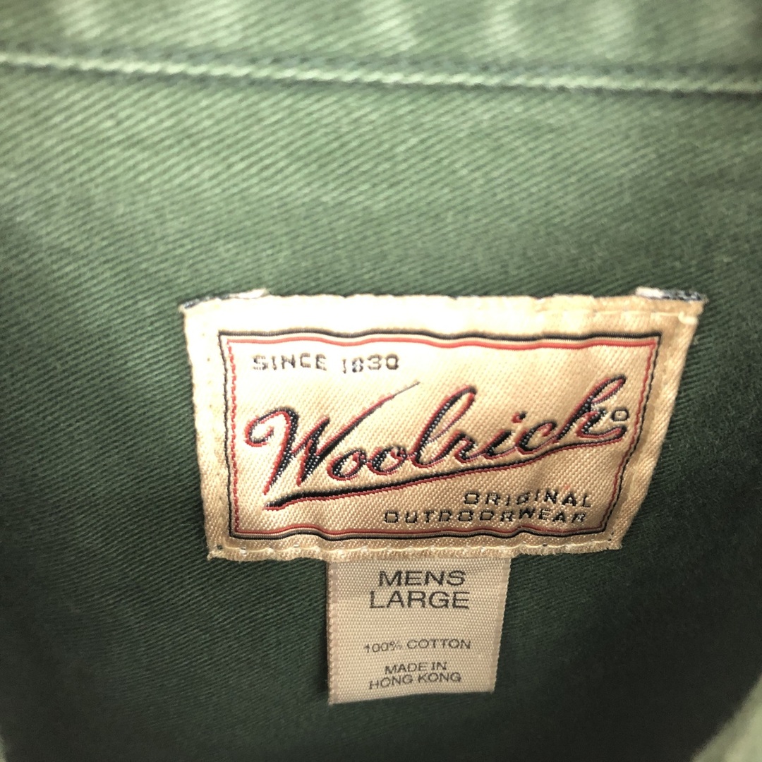 WOOLRICH(ウールリッチ)の古着 00~90年代 ウールリッチ WOOLRICH ボタンダウン 長袖 ハンティングシャツ メンズL ヴィンテージ /eaa441404 メンズのトップス(シャツ)の商品写真