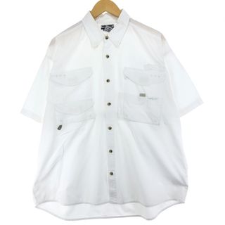 コロンビア(Columbia)の古着 コロンビア Columbia PFG 半袖 フィッシングシャツ メンズL /eaa445018(シャツ)