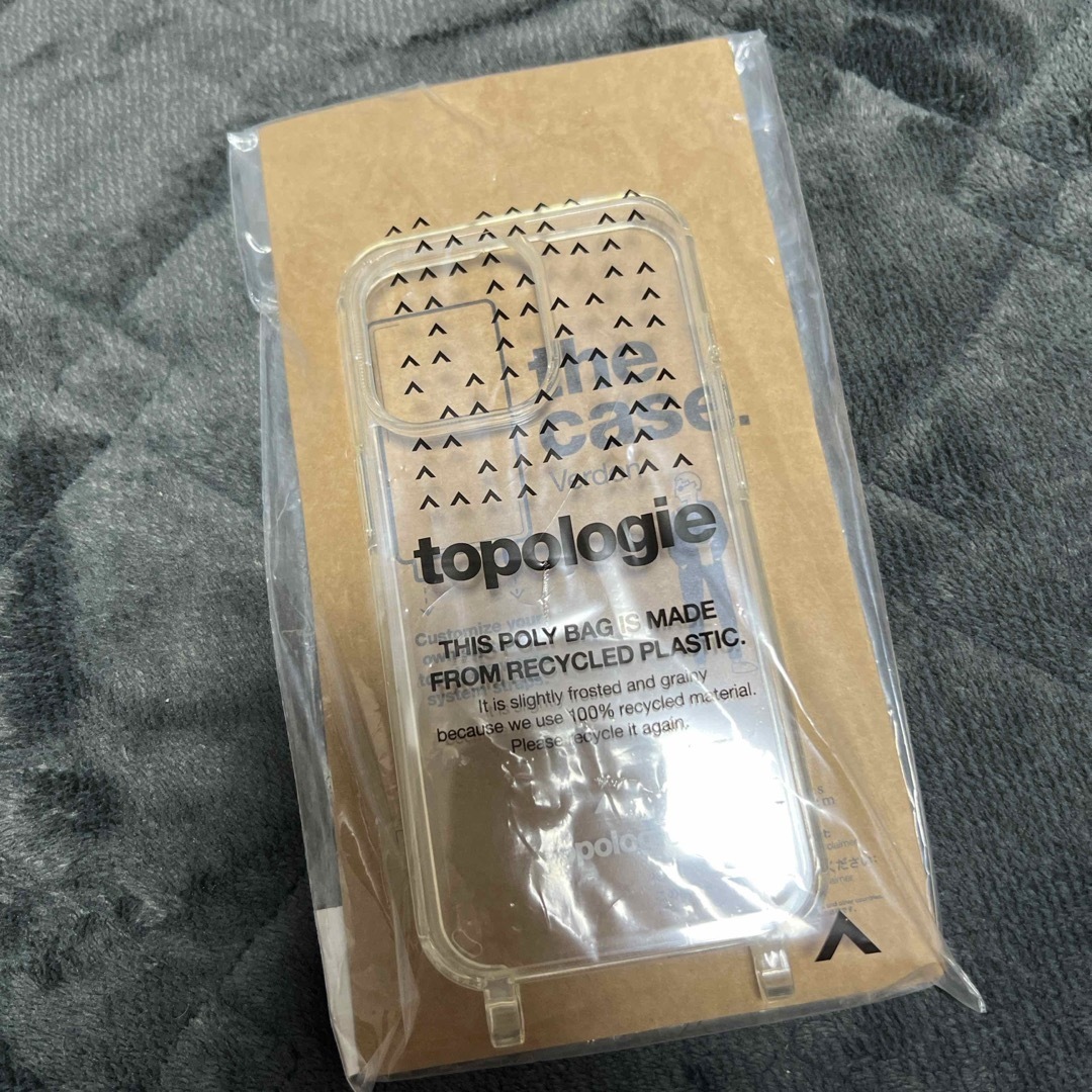 topologie クリアケース iPhone13pro スマホ/家電/カメラのスマホアクセサリー(iPhoneケース)の商品写真