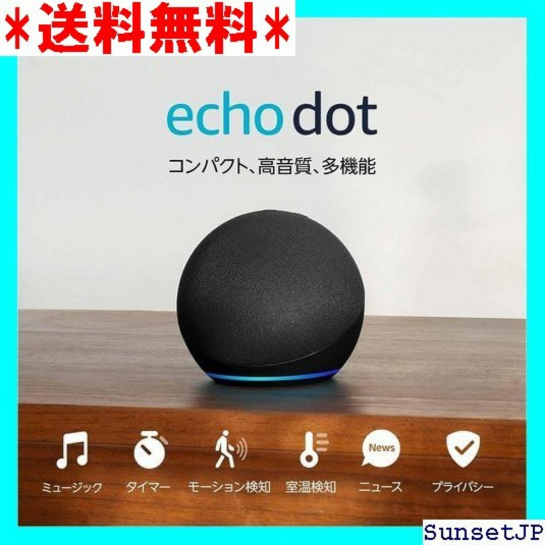 ☆災害用☆特価 Echo Dot エコードット 第5世代 ド｜チャコール 10 インテリア/住まい/日用品のインテリア/住まい/日用品 その他(その他)の商品写真