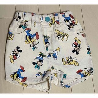 Disney - ディズニー　Disney ミッキー　ショートパンツ　ショーパン 80