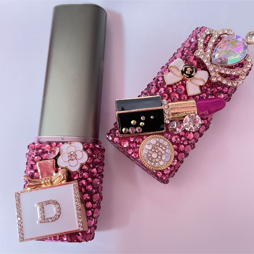 iQOSイルマワンケース　ピンク系　電子タバコ　イルマiワンケース ハンドメイドのファッション小物(その他)の商品写真