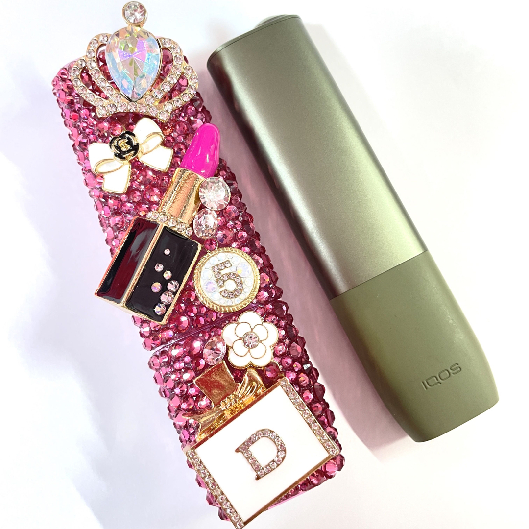 iQOSイルマワンケース　ピンク系　電子タバコ　イルマiワンケース ハンドメイドのファッション小物(その他)の商品写真