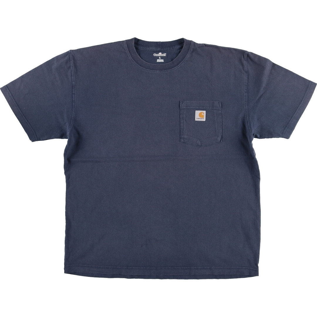 carhartt(カーハート)の古着 カーハート Carhartt 半袖 ワンポイントロゴポケットTシャツ メンズL /eaa441994 メンズのトップス(Tシャツ/カットソー(半袖/袖なし))の商品写真