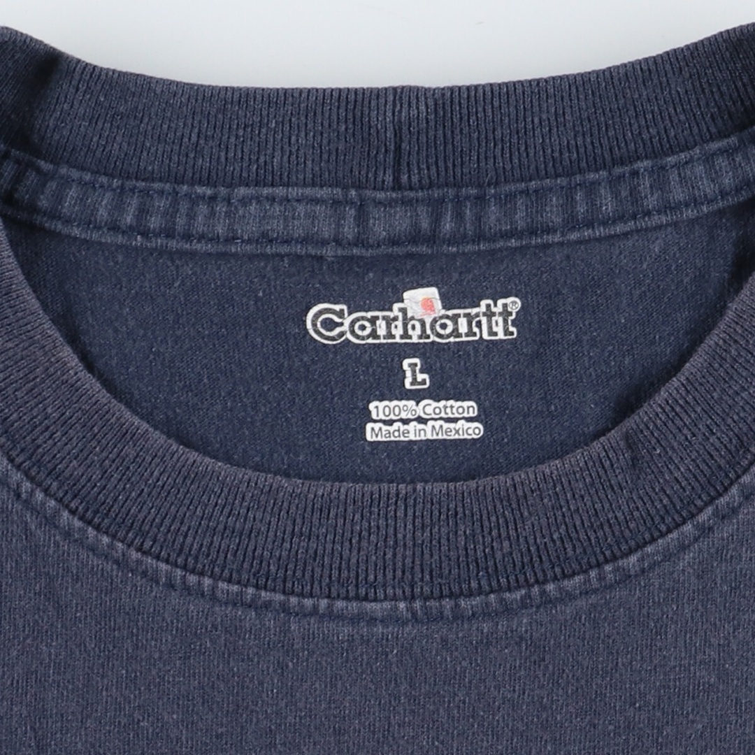 carhartt(カーハート)の古着 カーハート Carhartt 半袖 ワンポイントロゴポケットTシャツ メンズL /eaa441994 メンズのトップス(Tシャツ/カットソー(半袖/袖なし))の商品写真