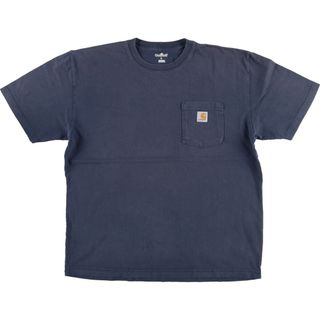 カーハート(carhartt)の古着 カーハート Carhartt 半袖 ワンポイントロゴポケットTシャツ メンズL /eaa441994(Tシャツ/カットソー(半袖/袖なし))