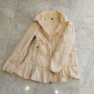 モンクレール(MONCLER)のmoncler モンクレール brunec 2 ベージュ(ダウンコート)