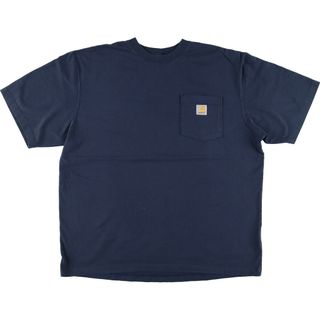 カーハート(carhartt)の古着 カーハート Carhartt ORIGINAL FIT 半袖 ワンポイントロゴポケットTシャツ メンズL /eaa441996(Tシャツ/カットソー(半袖/袖なし))