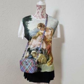 Vivienne Westwood - vivienne westwood ブルー　タータンチェック　カメラバッグ