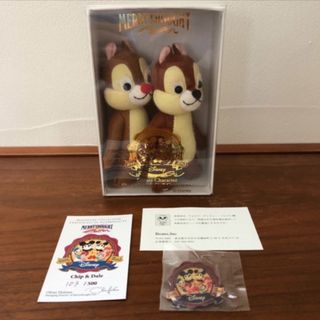 ディズニー(Disney)の●ディズニー メリーソート テディベア&ドール コンベンション チップとデール(ぬいぐるみ)