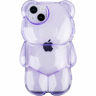 【サイズ:iPhone15_色:紫】Kunyehdo スマホケース iPhone(その他)