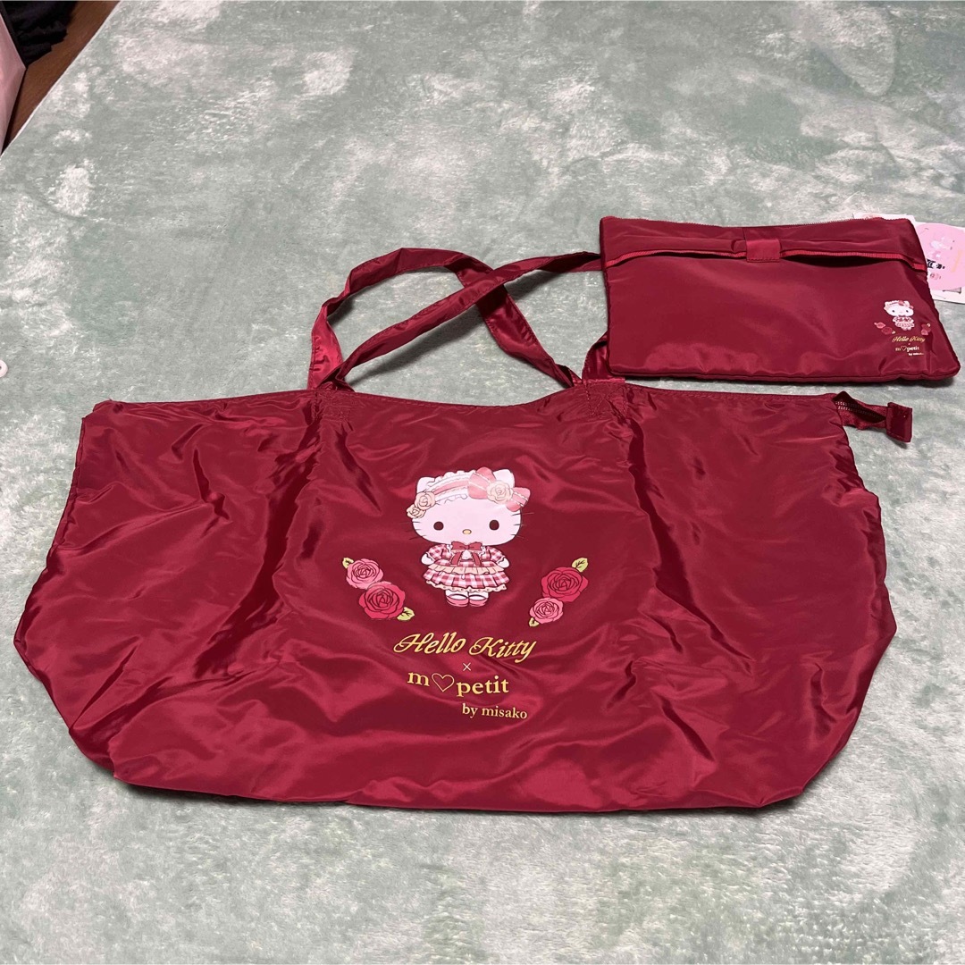 サンリオ(サンリオ)のキティ　キャリー用トートバッグ レディースのバッグ(トートバッグ)の商品写真