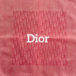 Christian Dior - ★Christian Dior★ ハンカチ メンズ トロッター ダークレッド