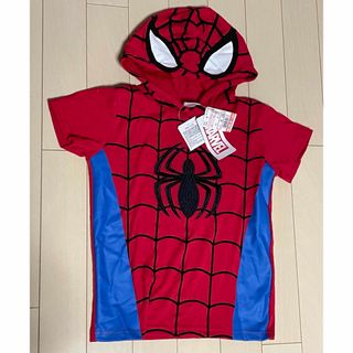 マーベル(MARVEL)のスパイダーマン　marvel マーベル　Tシャツ　なりきり　120(Tシャツ/カットソー)