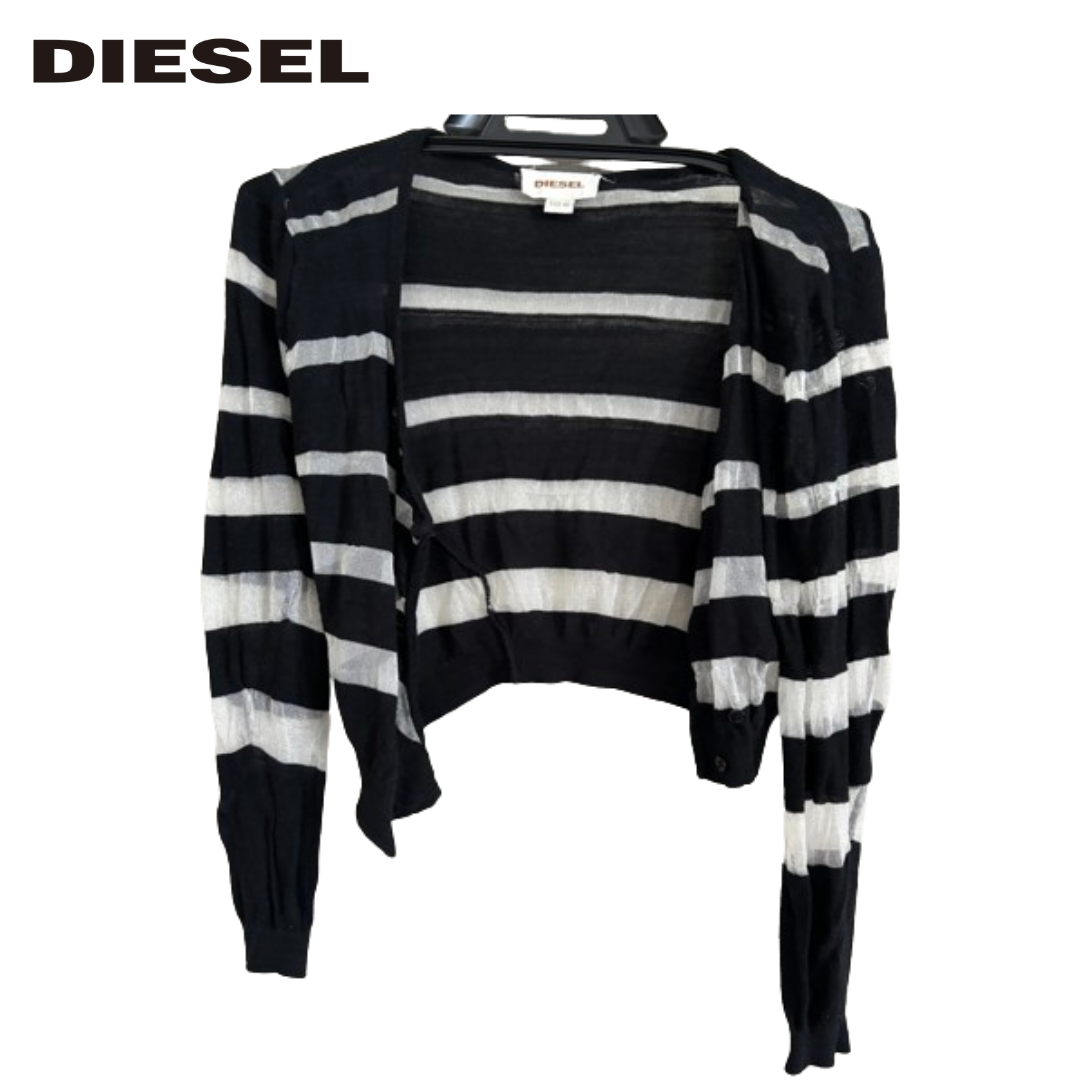 DIESEL(ディーゼル)の最終値下  DIESEL ディーゼル 美品 レディース ポリアミド カーディガン レディースのトップス(カーディガン)の商品写真