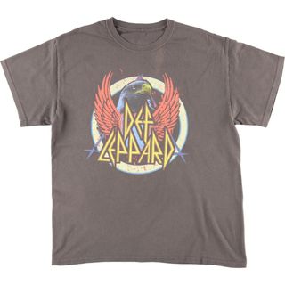 古着 デフレパード DEF LEPPARD DEF LEPPARD デフレパード バンドTシャツ バンT メンズL /eaa441971(Tシャツ/カットソー(半袖/袖なし))