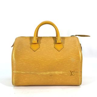 ルイヴィトン(LOUIS VUITTON)のルイヴィトン LOUIS VUITTON スピーディ25 M43019 エピ ミニボストンバッグ カバン ハンドバッグ エピレザー タッシリイエロー イエロー(ハンドバッグ)