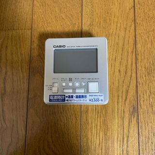 カシオ 電波置時計 シルバー DQD-805J-8JF(1コ入)(置時計)