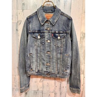 リーバイス(Levi's)のLevi's リーバイス ストレッチデニムジャケット S(Gジャン/デニムジャケット)