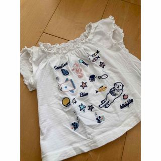 クレードスコープ(kladskap)のグレードスコープ　海の生き物　トップス　90(Tシャツ/カットソー)