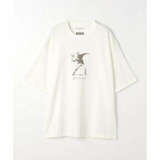 アデイインザライフ(a day in the life)の【WHITE】<BRANDALISED * A DAY IN THE LIFE >バンクシー Tシャツ 1(Tシャツ/カットソー(半袖/袖なし))