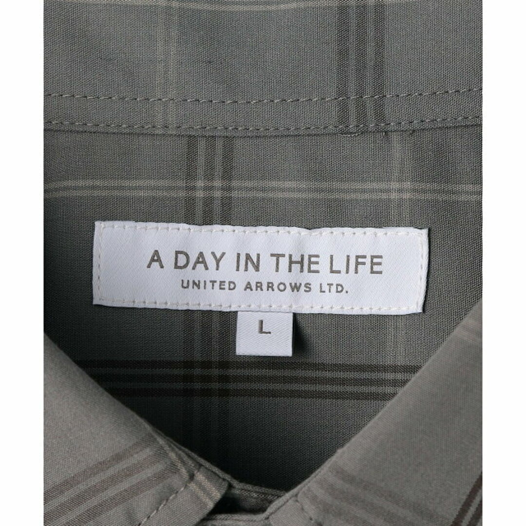 a day in the life(アデイインザライフ)の【BEIGE】チェック リラックス レギュラーシャツ  <A DAY IN THE LIFE> メンズのトップス(シャツ)の商品写真
