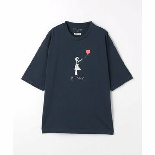 アデイインザライフ(a day in the life)の【NAVY】<BRANDALISED * A DAY IN THE LIFE >バンクシー Tシャツ 2(Tシャツ/カットソー(半袖/袖なし))