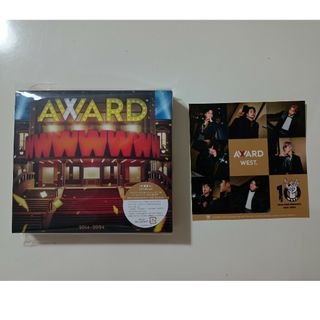 ジャニーズウエスト(ジャニーズWEST)のAWARD（初回盤A／Blu-ray　Disc付）(ポップス/ロック(邦楽))