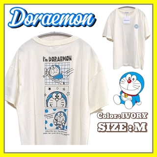 サンリオ(サンリオ)の【新品】Doraemon ドラえもん 半袖 Tシャツ M トップス(キャラクターグッズ)