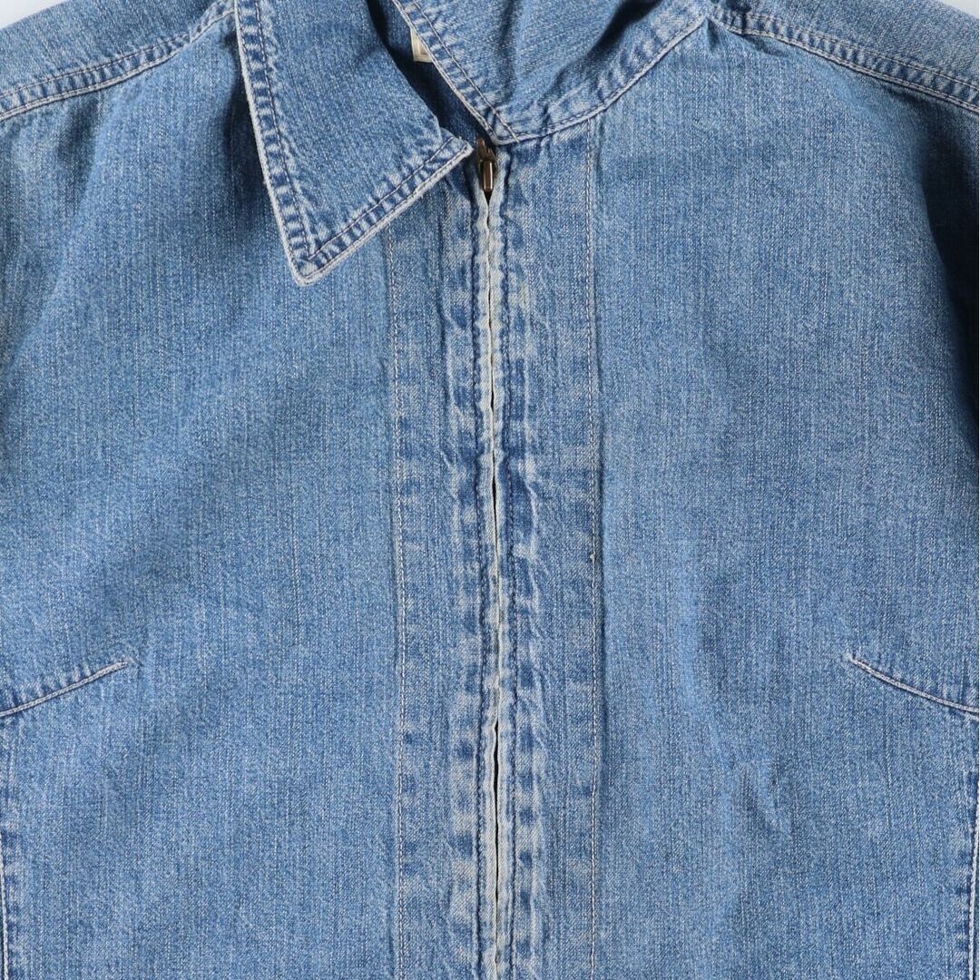 Levi's(リーバイス)の古着 リーバイス Levi's JEANSWEAR FOR WOMEN デニムブルゾン レディースL /eaa445905 レディースのジャケット/アウター(Gジャン/デニムジャケット)の商品写真