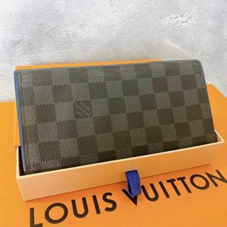 ルイヴィトン(LOUIS VUITTON)のLOUISVUITTON ルイヴィトン ポルトフォイユブラザ ダミエグラフィット(長財布)